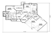 European Style House Plan - 5 Beds 4.5 Baths 2446 Sq/Ft Plan #5-296 