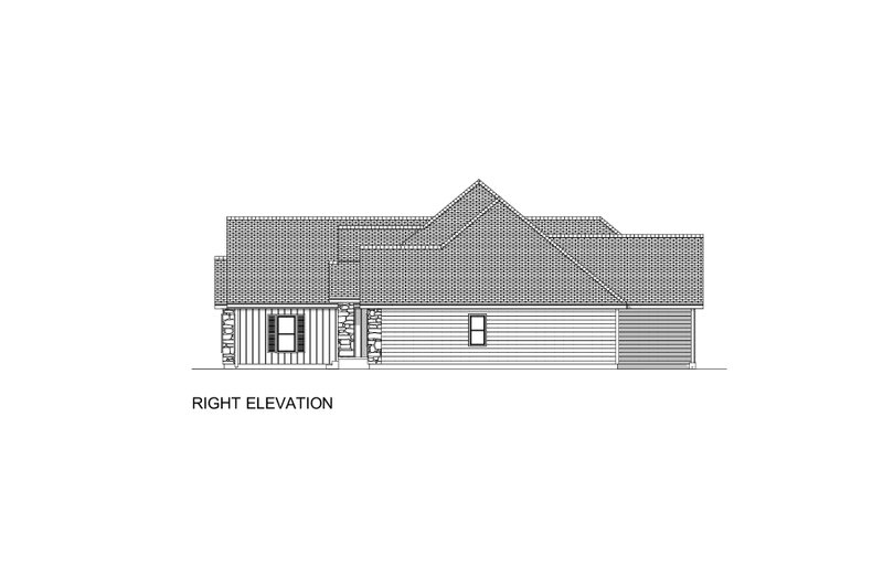 Architectural House Design - Exterior - Other Elevation for Craftsman House Plan #1084-4 - 3 bed, 2.5 bath