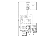 Tudor Style House Plan - 4 Beds 3.5 Baths 3148 Sq/Ft Plan #410-265 