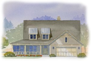 Farmhouse Exterior - Front Elevation Plan #901-39