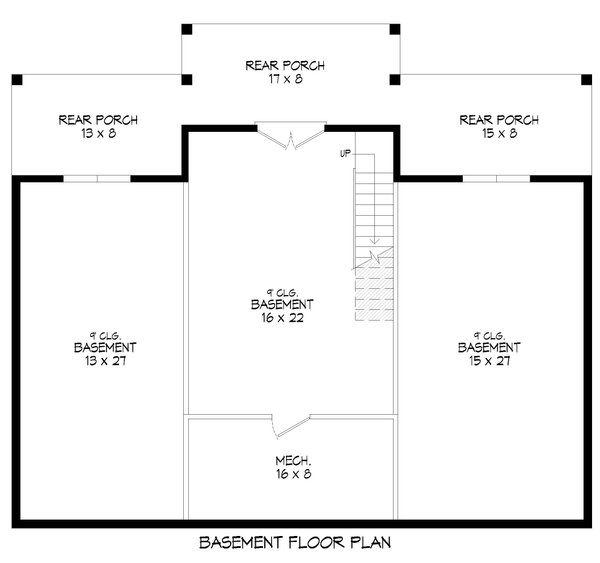 Dream House Plan - Contemporary Floor Plan - Lower Floor Plan #932-915