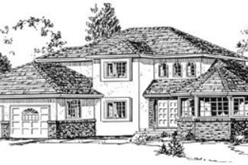 House Plan Design - Traditional Exterior - Front Elevation Plan #18-8945