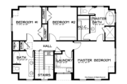 Craftsman Style House Plan - 4 Beds 3.5 Baths 2760 Sq/Ft Plan #895-67 