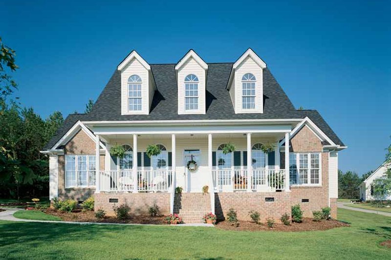 Home Plan - Exterior - Front Elevation 4 for Country House Plan #929-147 - 4 bed, 3 bath