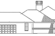 European Style House Plan - 4 Beds 2.5 Baths 2659 Sq/Ft Plan #17-3079 