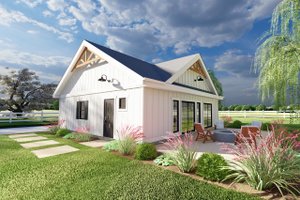 House Plan Design - Farmhouse Exterior - Front Elevation Plan #126-176