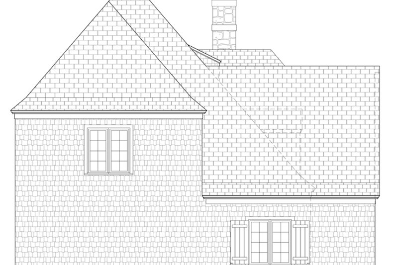 Home Plan - Exterior - Other Elevation for Country House Plan #453-442 - 3 bed, 2.5 bath