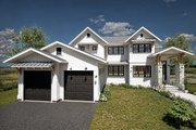 Farmhouse Style House Plan - 3 Beds 3.5 Baths 3122 Sq/Ft Plan #1101-37 