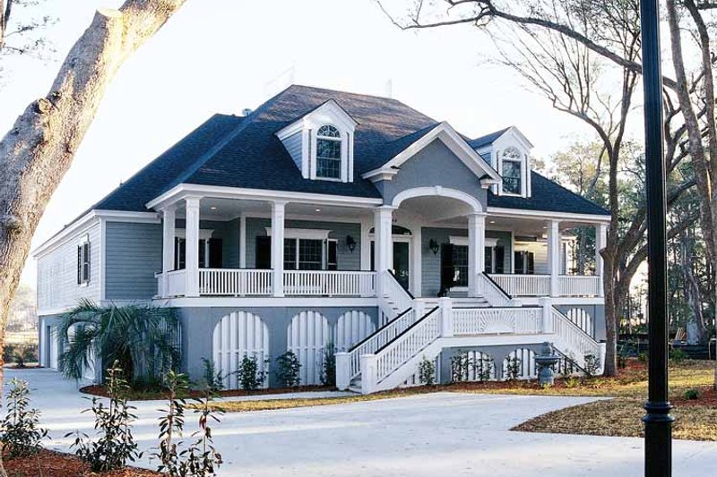 Home Plan - Country Exterior - Front Elevation Plan #37-253