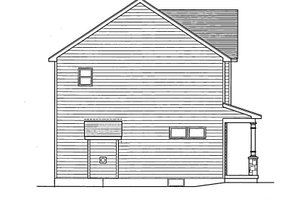Exterior - Other Elevation for Colonial House Plan #1010-14 - 3 bed, 2.5 bath