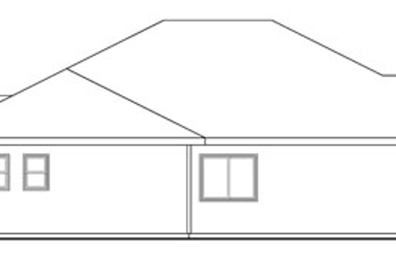 Exterior - Other Elevation for Craftsman House Plan #124-780 - 3 bed, 2 bath
