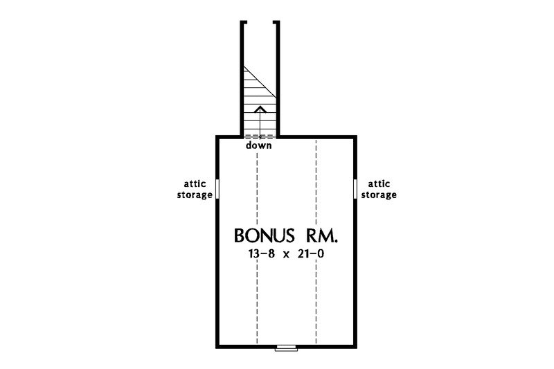 Home Plan - Floor Plan - Other Floor for Country House Plan #929-618 - 4 bed, 2 bath