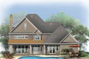 Country Style House Plan - 4 Beds 3.5 Baths 3012 Sq/Ft Plan #929-835 Exterior 