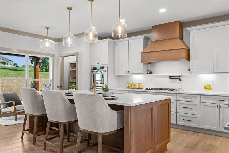 Dream House Plan - Interior - Kitchen for Traditional House Plan #123-123 - 4 bed, 3.5 bath