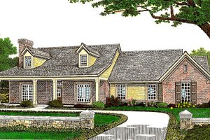 Farmhouse Exterior - Front Elevation Plan #310-662