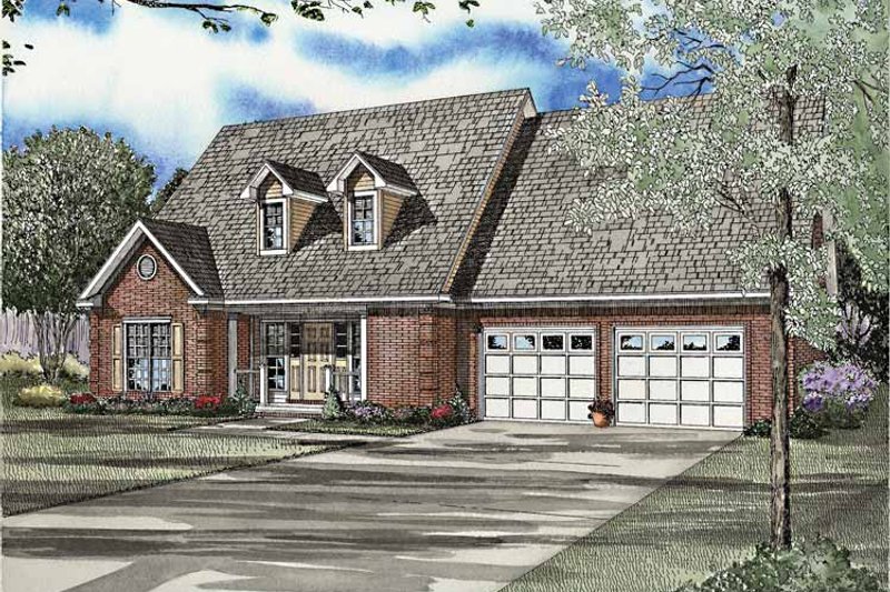 Dream House Plan - Country Exterior - Front Elevation Plan #17-3234