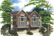 Traditional Style House Plan - 3 Beds 2.5 Baths 1908 Sq/Ft Plan #48-843 