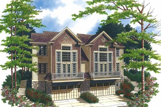 Exterior - Front Elevation 3 for Traditional House Plan #48-843 - 3 bed, 2.5 bath