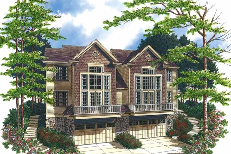 Home Plan - Exterior - Front Elevation 3 for Traditional House Plan #48-843 - 3 bed, 2.5 bath