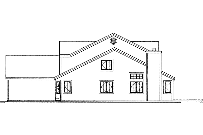 Home Plan - Floor Plan - Other Floor for Traditional House Plan #320-594 - 3 bed, 2.5 bath