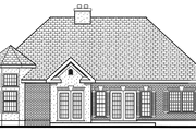 Colonial Style House Plan - 3 Beds 2 Baths 1540 Sq/Ft Plan #3-277 