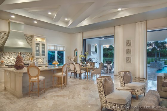 Interior - Kitchen for Mediterranean House Plan #930-444 - 3 bed, 3.5 bath