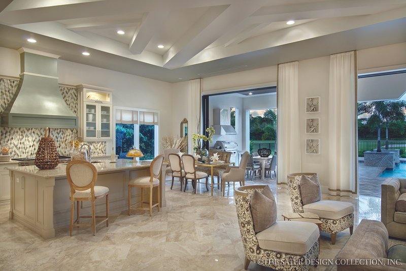 House Plan Design - Interior - Kitchen for Mediterranean House Plan #930-444 - 3 bed, 3.5 bath