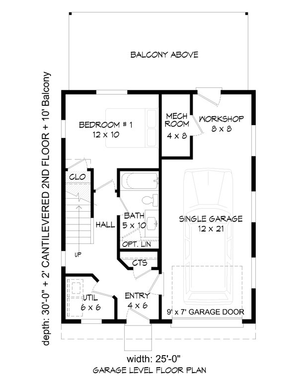 Dream House Plan - Contemporary Floor Plan - Main Floor Plan #932-531