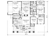 Craftsman Style House Plan - 3 Beds 2 Baths 1866 Sq/Ft Plan #51-514 