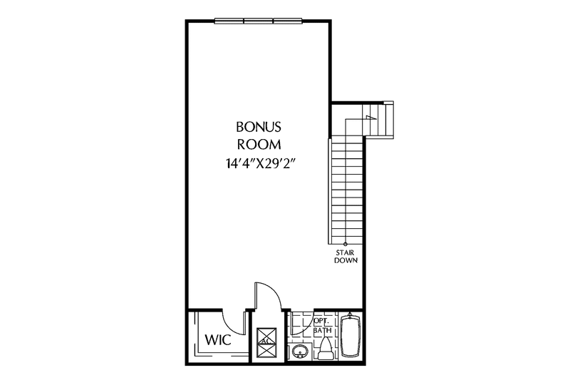 Home Plan - Floor Plan - Other Floor for Contemporary House Plan #999-165 - 3 bed, 4 bath