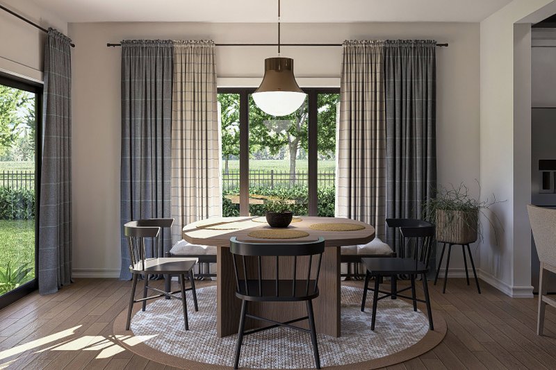 House Design - Interior - Dining Room for Modern House Plan #455-346 - 4 bed, 2.5 bath