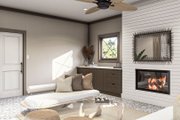Mediterranean Style House Plan - 0 Beds 2 Baths 453 Sq/Ft Plan #455-473 