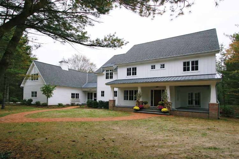 Home Plan - Exterior - Front Elevation 6 for Colonial House Plan #928-97 - 4 bed, 3.5 bath