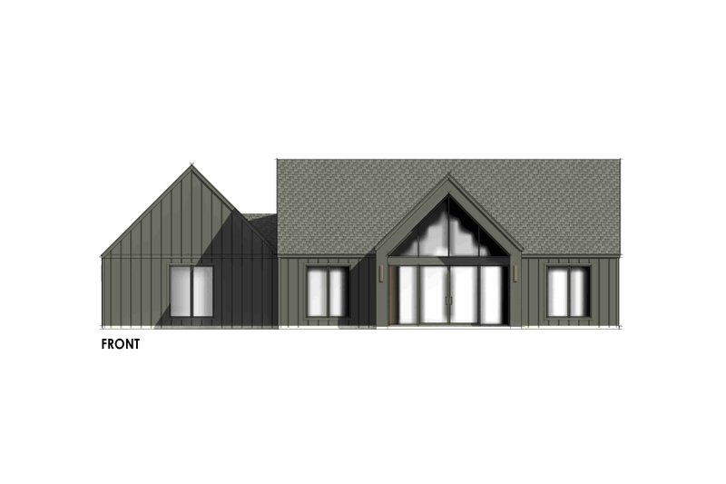 House Design - Exterior - Front Elevation 7 for Ranch House Plan #1096-112 - 3 bed, 2 bath