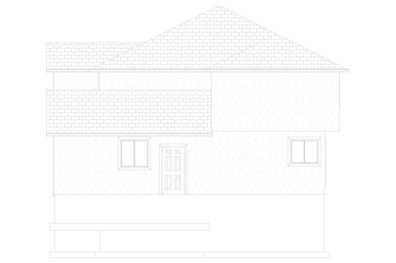 Dream House Plan - Exterior - Other Elevation 2 for Traditional House Plan #1060-189 - 5 bed, 3 bath