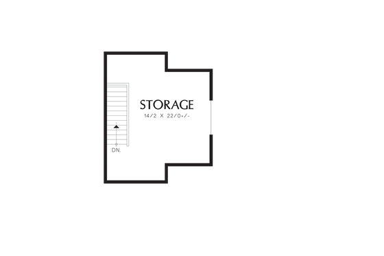 Floor Plan - Other Floor for Traditional House Plan #48-541 - 3 bed, 2.5 bath