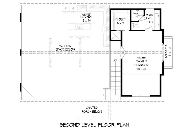 Dream House Plan - Floor Plan - Upper Floor for Country House Plan #932-573 - 4 bed, 3 bath