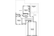 European Style House Plan - 3 Beds 2.5 Baths 2638 Sq/Ft Plan #81-825 