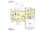 Ranch Style House Plan - 3 Beds 2 Baths 1812 Sq/Ft Plan #929-1149 