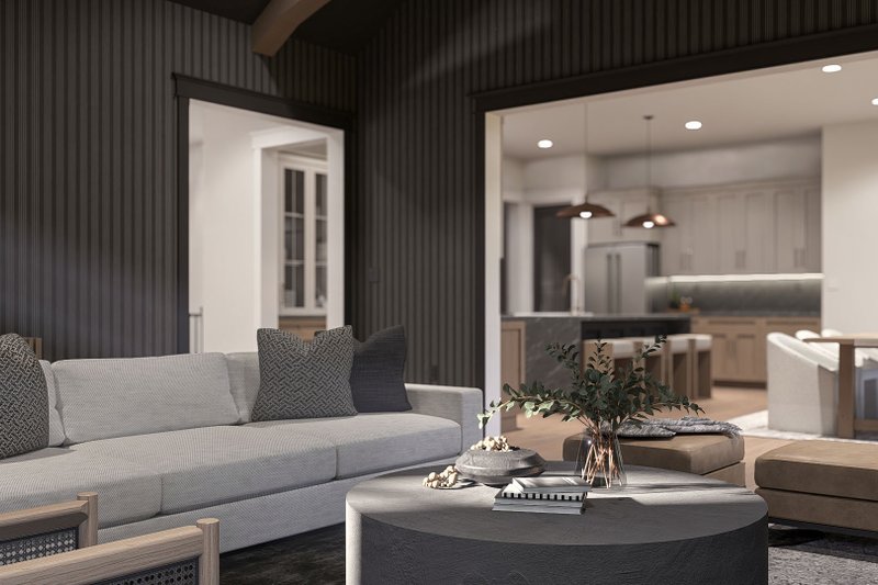 Architectural House Design - Interior - Family Room for Cottage House Plan #455-815 - 3 bed, 2.5 bath