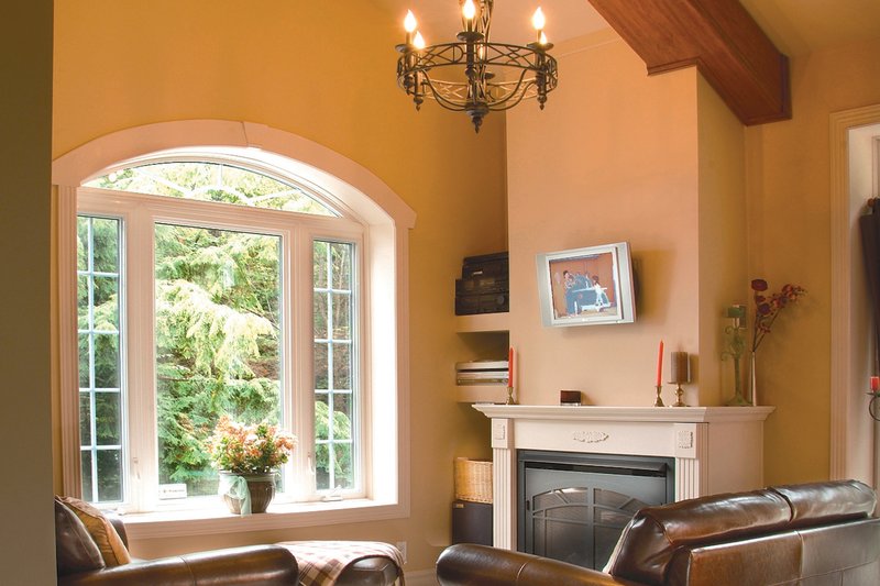 Dream House Plan - Interior - Family Room for Country House Plan #23-2164 - 2 bed, 1.5 bath