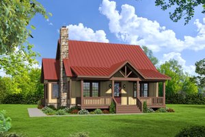 Home Plan - Traditional Exterior - Front Elevation Plan #932-427