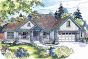 Craftsman Style House Plan - 3 Beds 3.5 Baths 2825 Sq/Ft Plan #124-643 