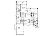 Mediterranean Style House Plan - 4 Beds 3.5 Baths 3331 Sq/Ft Plan #930-23 
