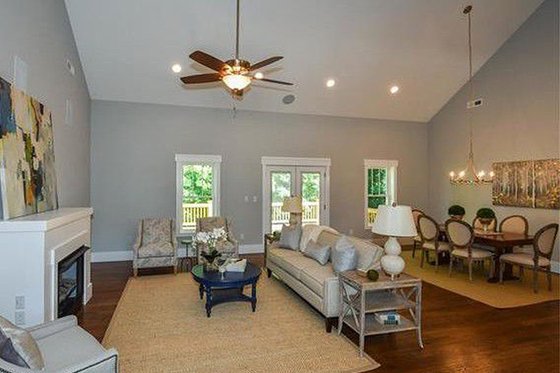 Interior - Family Room 1 for Craftsman House Plan #119-425 - 4 bed, 3.5 bath