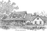 Country Style House Plan - 4 Beds 3.5 Baths 2658 Sq/Ft Plan #929-165 