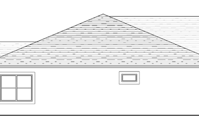 Dream House Plan - Exterior - Other Elevation 1 for Traditional House Plan #1058-118 - 3 bed, 2 bath