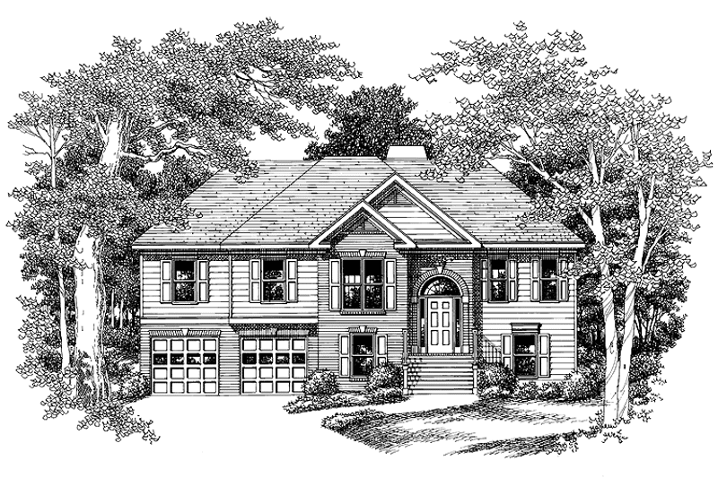 Home Plan - Exterior - Front Elevation 3 for Colonial House Plan #927-214 - 3 bed, 2 bath