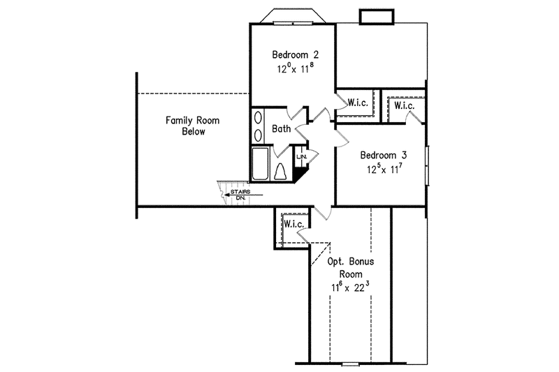 Dream House Plan - Floor Plan - Upper Floor for Country House Plan #927-411 - 3 bed, 2.5 bath
