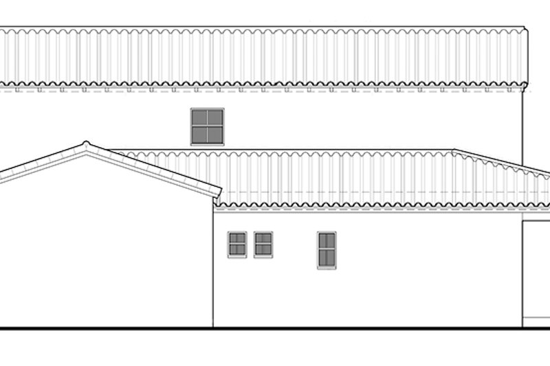 Dream House Plan - Exterior - Other Elevation for Mediterranean House Plan #1058-78 - 4 bed, 3.5 bath